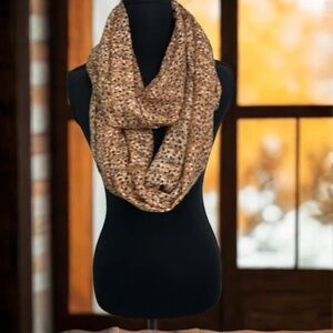 J.Jill  Scarf Leopard Print